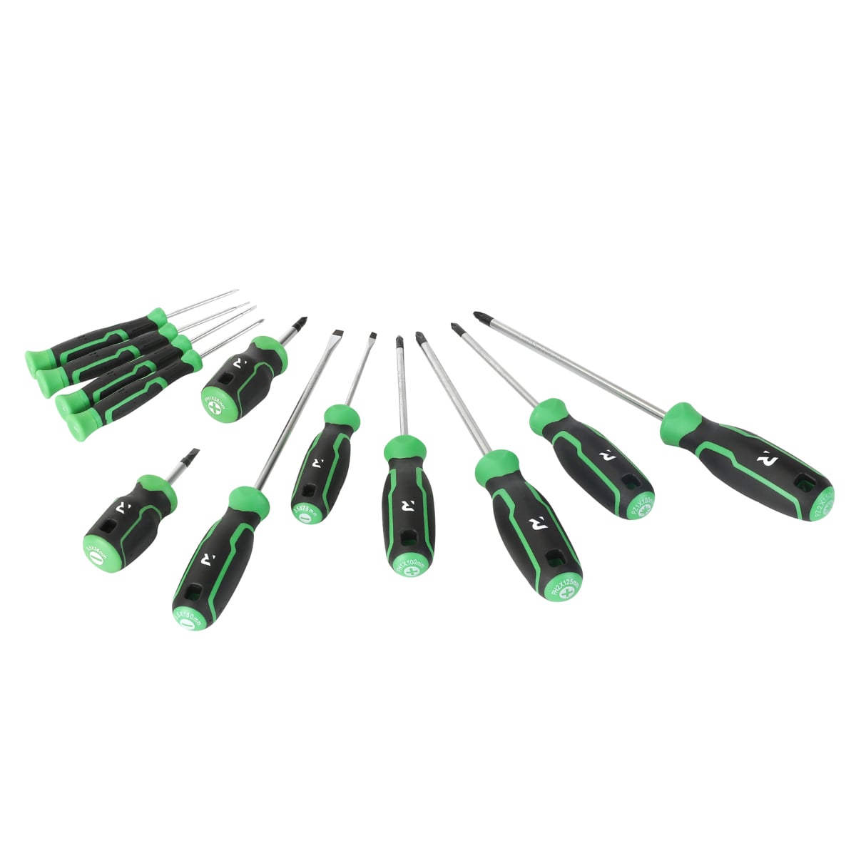 Rikä 12-Piece Professional Mixed Screwdriver Set